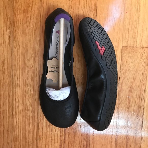 Vivo barefoot Shoes - Vivobarefoot Jing Jing - Black - Size EU 35
